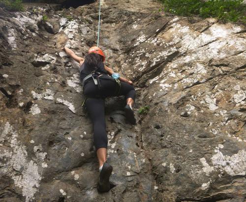 Medio día de escalada en La Guairita